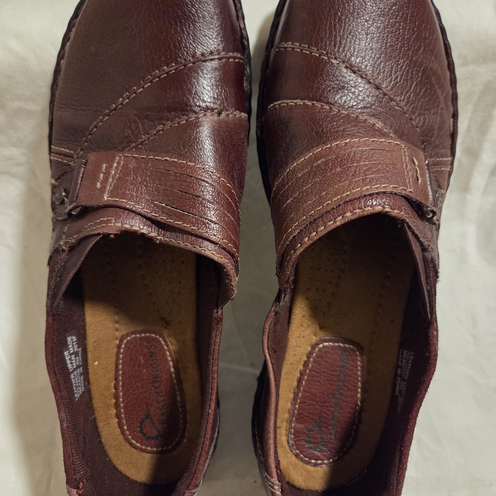 Earth Origins Men's Dark Brown Leather Loafers